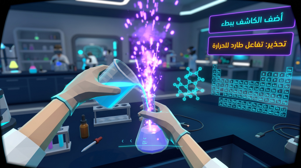 The Immersive Applied Science Lab — interactive scientific experiment simulations for education